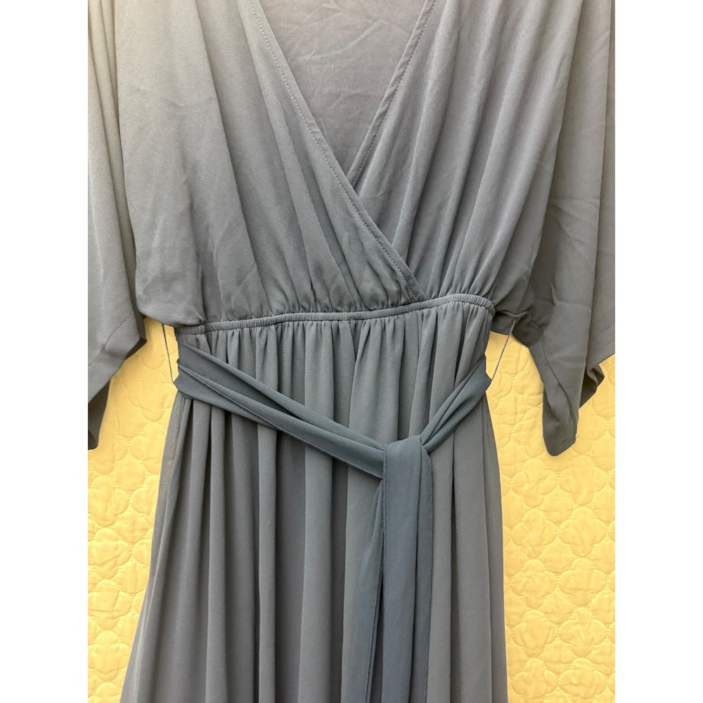 Baltic Born Flutter Sleeve Navy Maxi Dress Size Small - Bump Friendly‎ - Picture 5 of 13